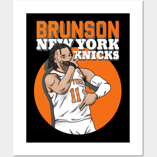 Jalen Brunson Knicks Celebration Posters and Art